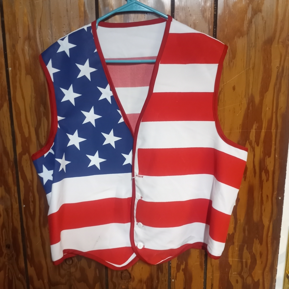 American Flag Vest